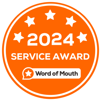 2024 Word of Mouth Service Award Logo